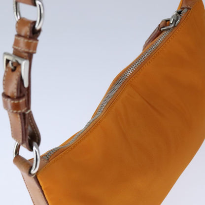 Prada Shoulder Bag Nylon Orange