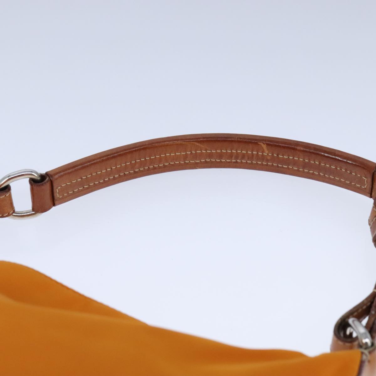 Prada Shoulder Bag Nylon Orange