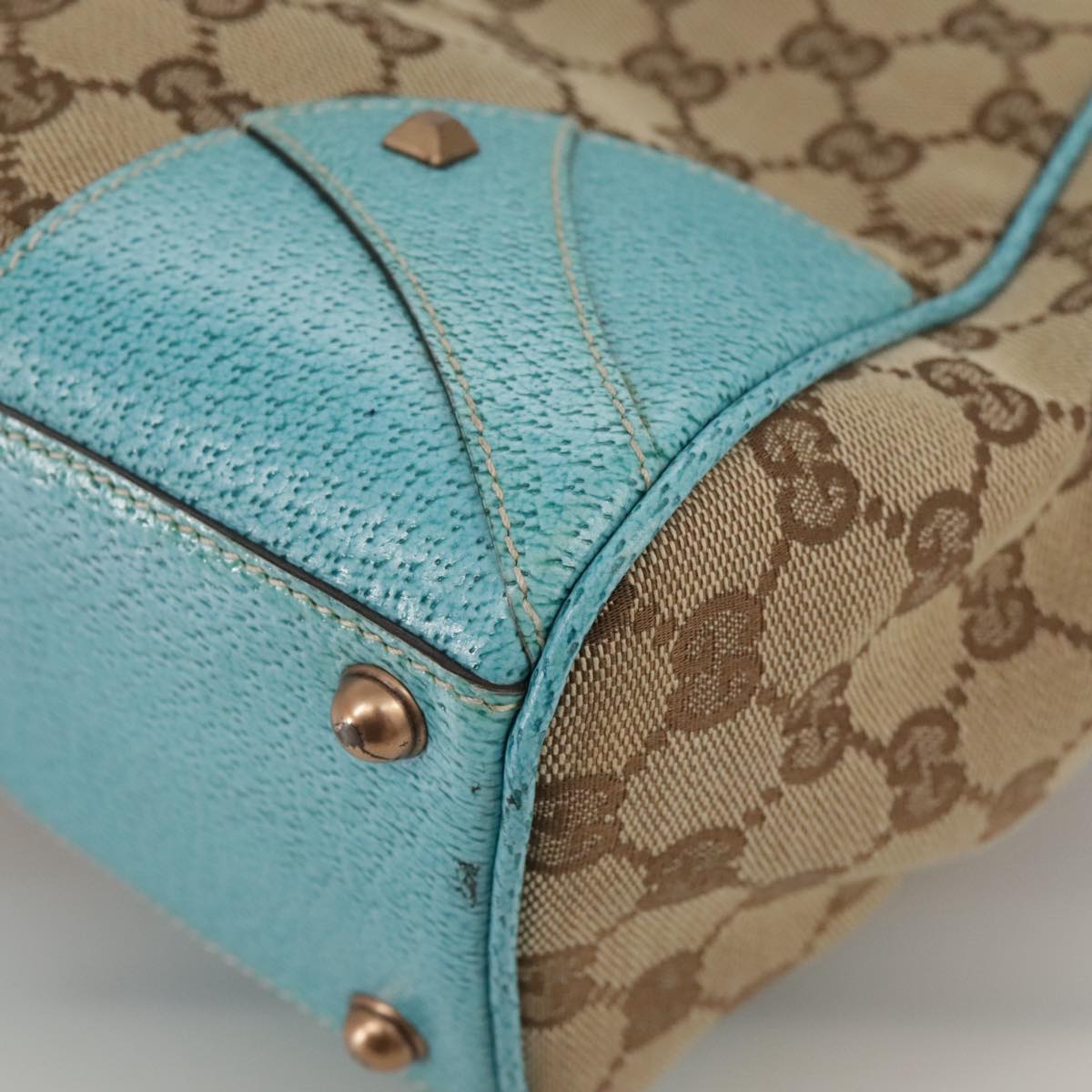 Gucci GG Canvas Jackie Turquoise