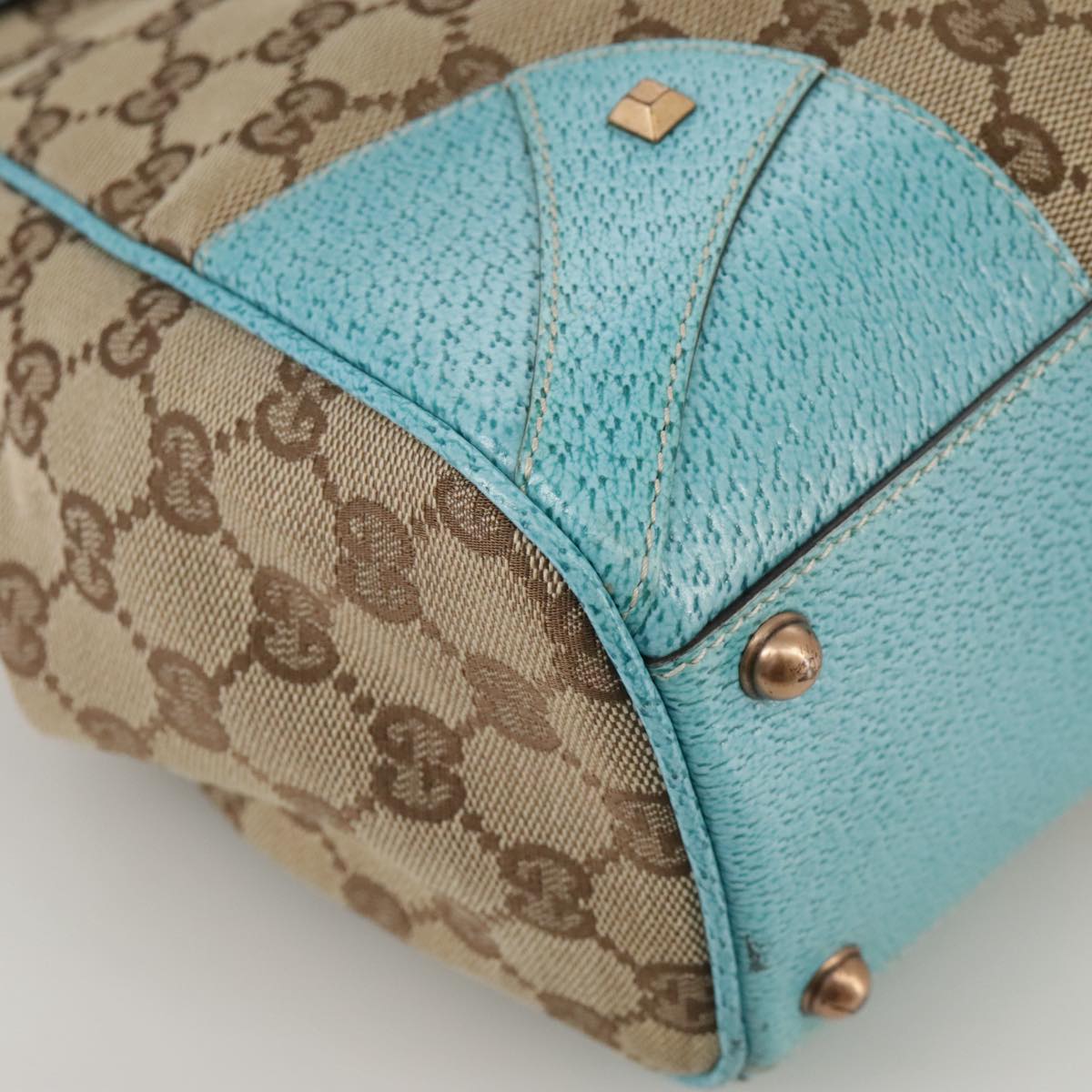 Gucci GG Canvas Jackie Turquoise