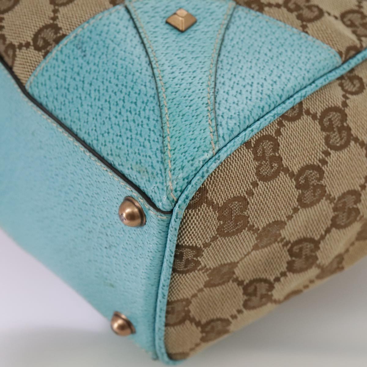 Gucci GG Canvas Jackie Turquoise