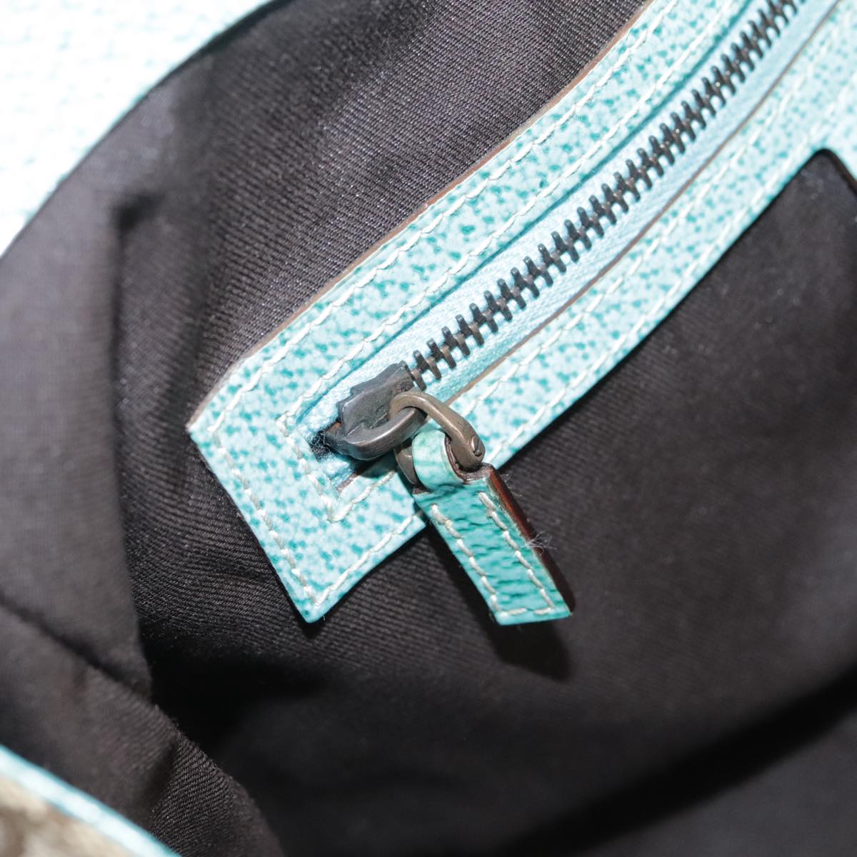 Gucci GG Canvas Jackie Turquoise