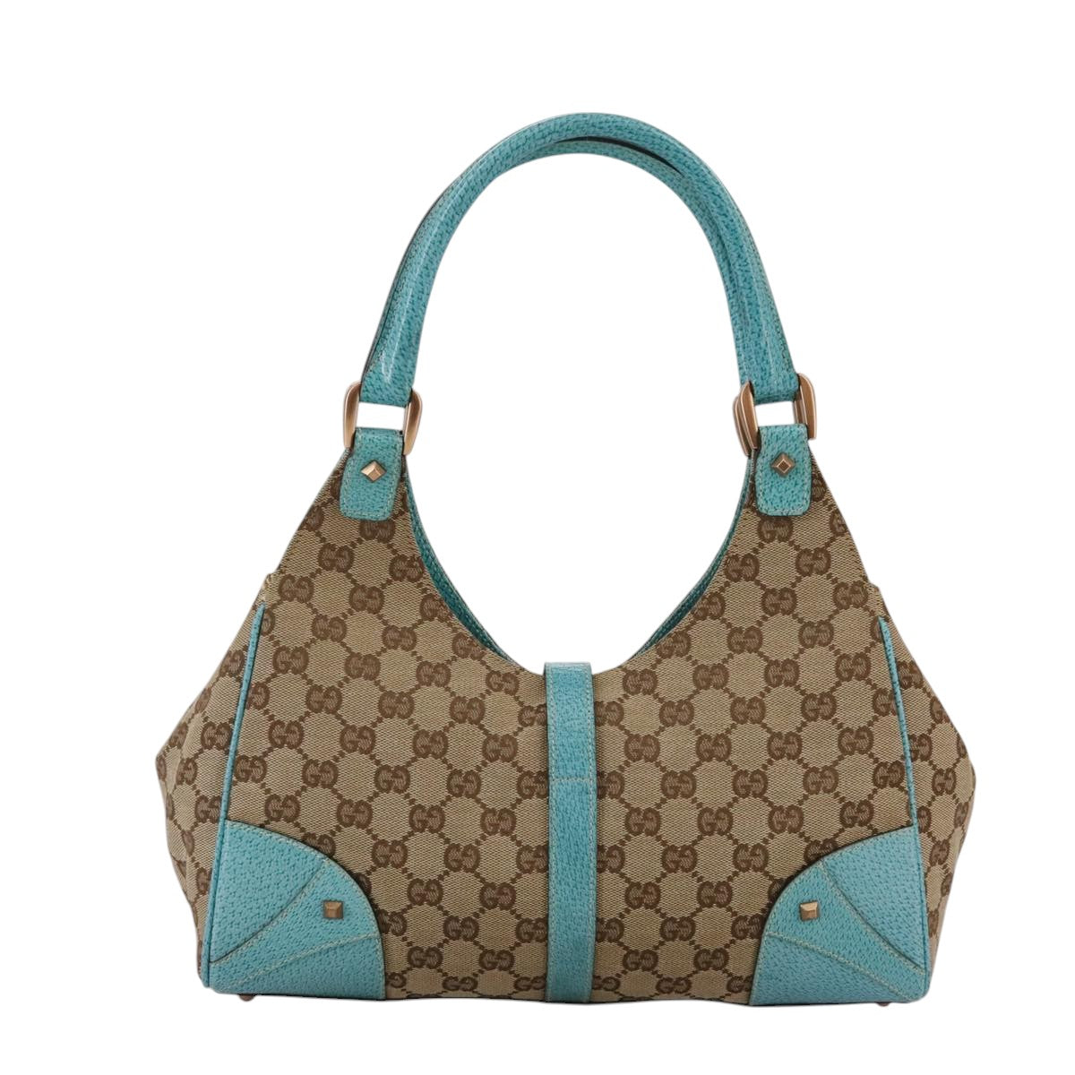 Gucci GG Canvas Jackie Turquoise