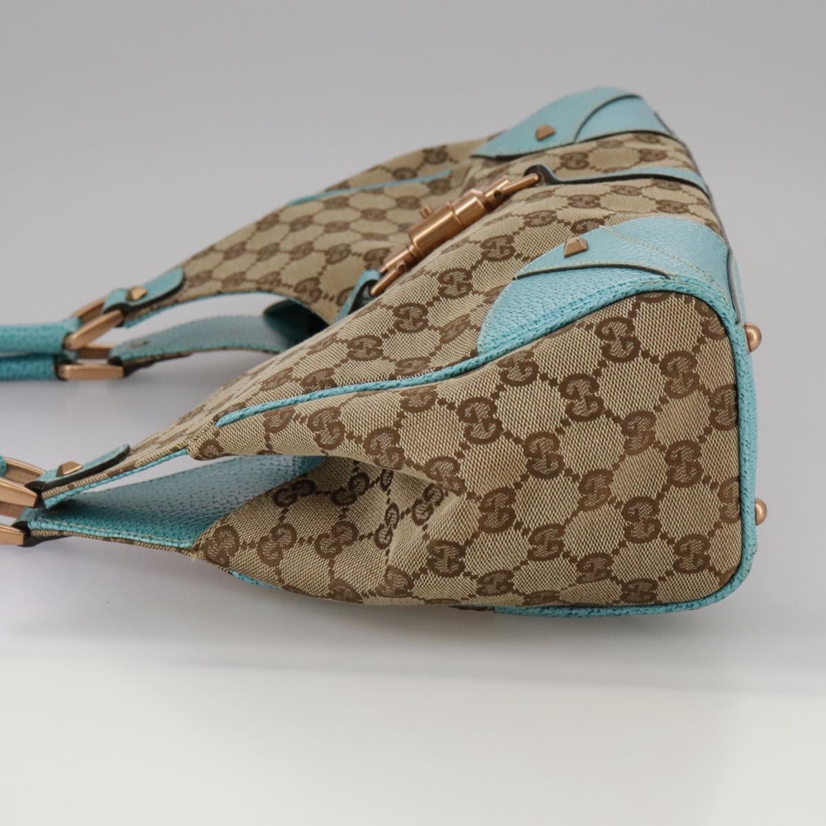 Gucci GG Canvas Jackie Turquoise