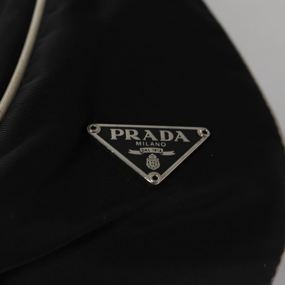 Prada Flower Nylon Black