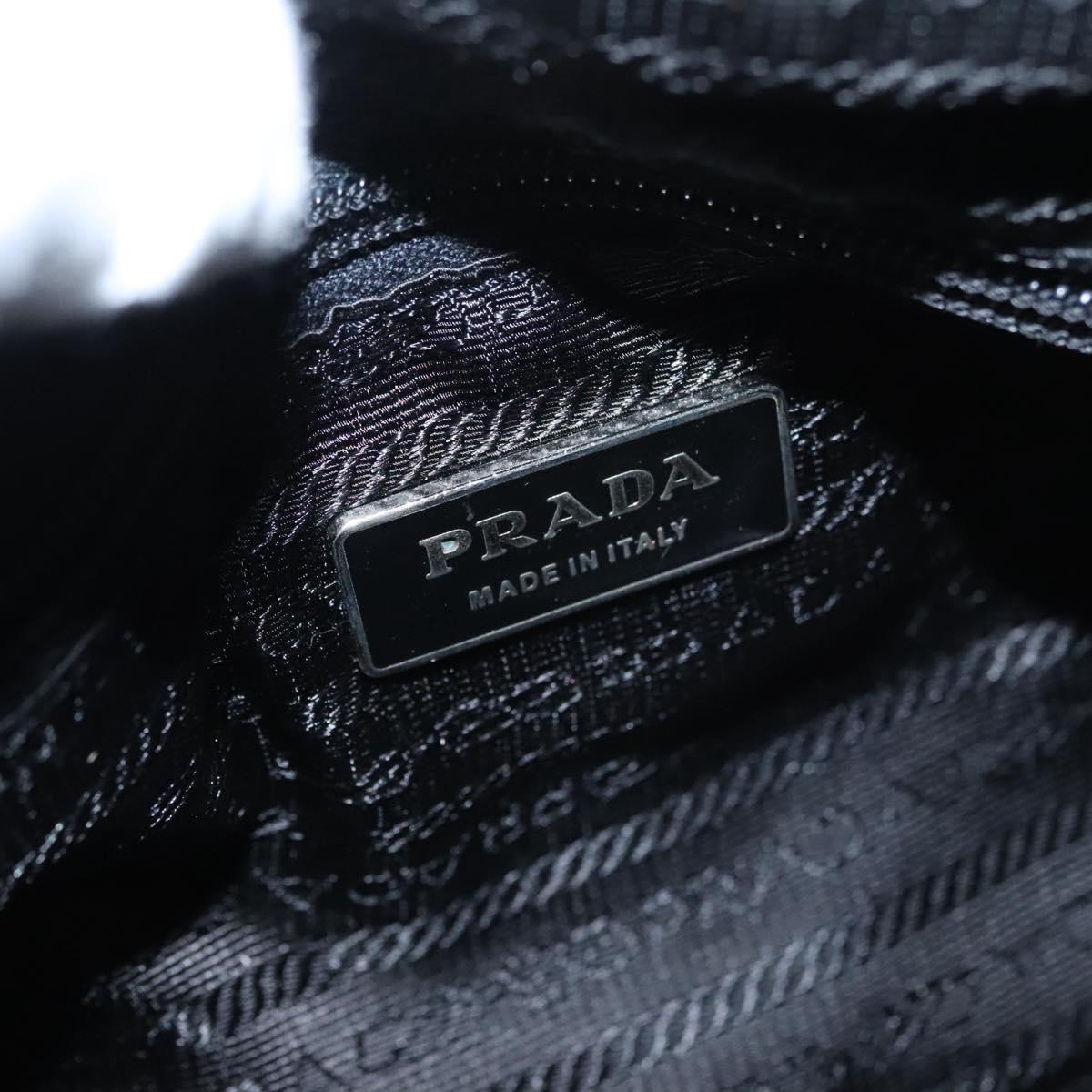 Prada Flower Nylon Black