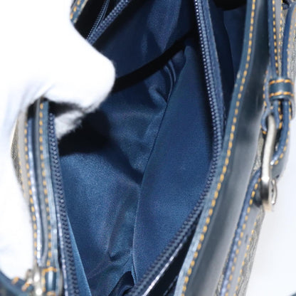 Christian Dior Trotter Canvas Hand Bag Navy