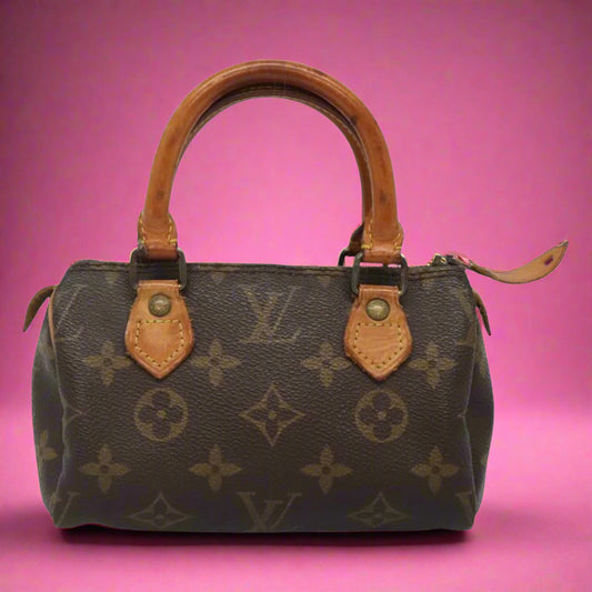Louis Vuitton Monogram Mini Speedy