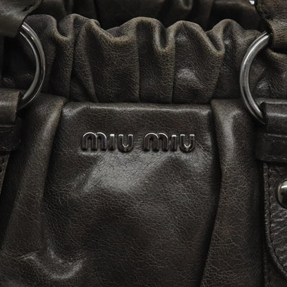 Miu Miu Matelasse Gray