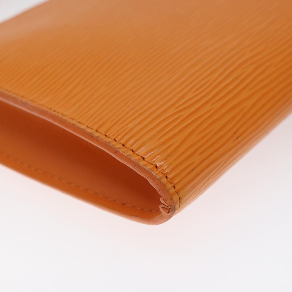 Louis Vuitton Epi Pochette Orange
