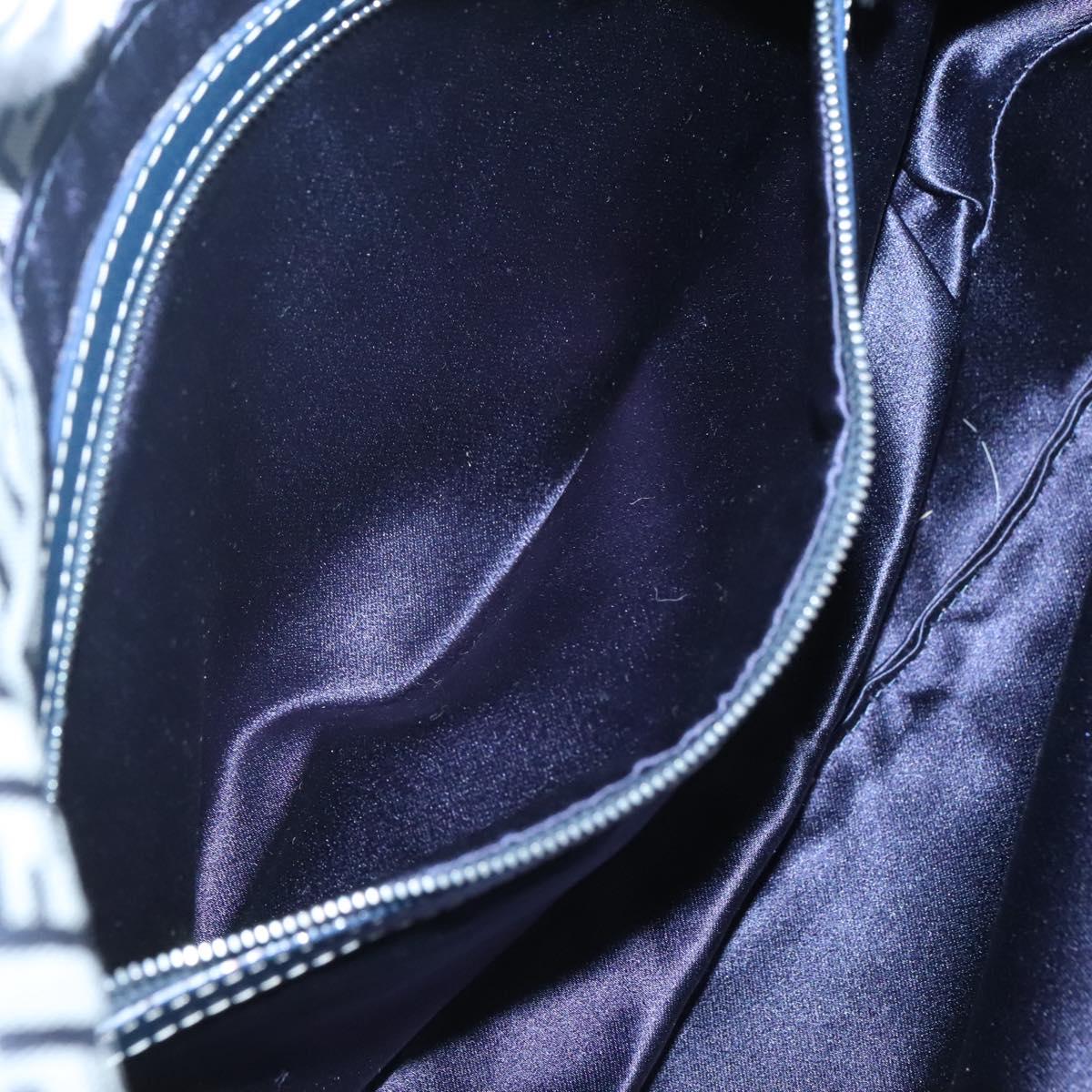 Fendi Zucchino Canvas Mamma Baguette Navy