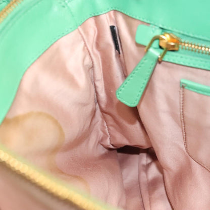 Miu Miu Matelasse Green