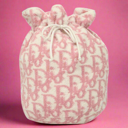 Christian Dior Trotter Purse Bag Pile Pink