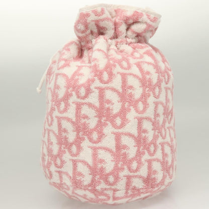 Christian Dior Trotter Purse Bag Pile Pink