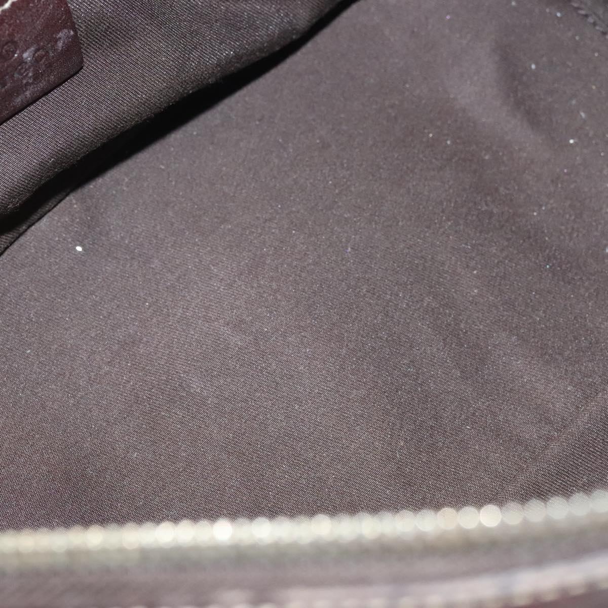 Gucci GG Canvas Bamboo Horsebit Shoulder Bag