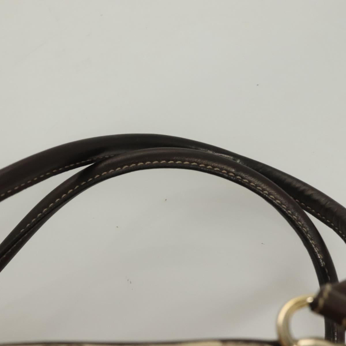 Gucci GG Canvas Bamboo Horsebit Shoulder Bag