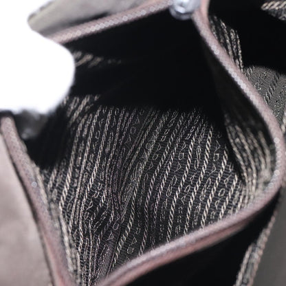 Prada Nylon Khaki Silver