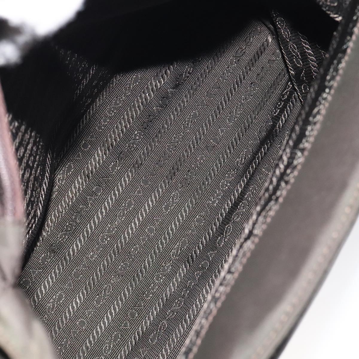 Prada Nylon Khaki Silver