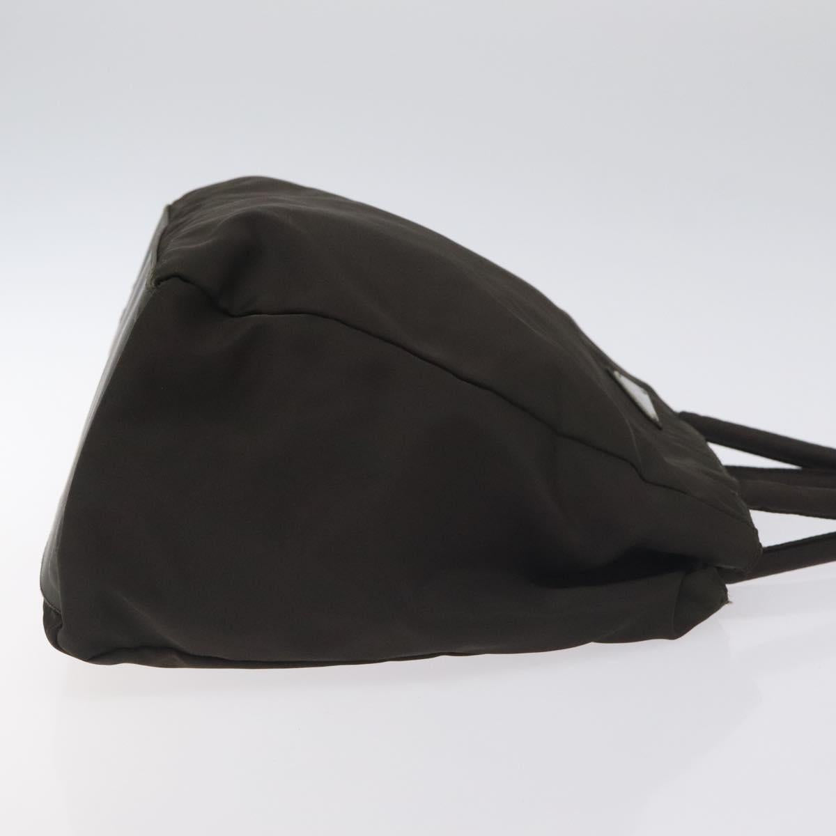 Prada Nylon Khaki Silver