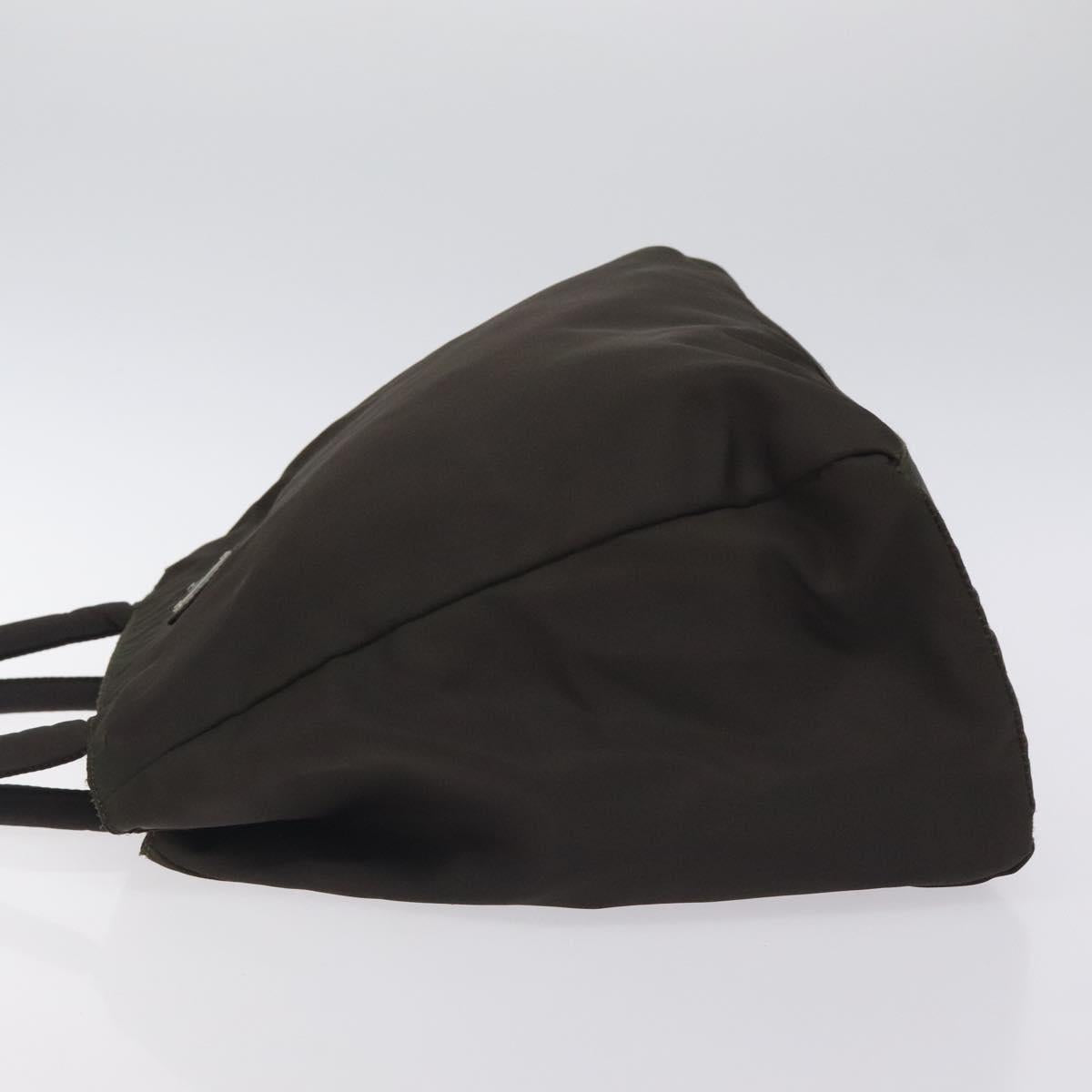 Prada Nylon Khaki Silver