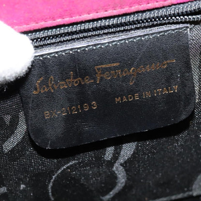 Salvatore Ferragamo Gancini Suede Purple