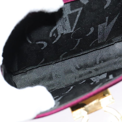 Salvatore Ferragamo Gancini Suede Purple