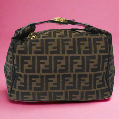 Fendi Zucca Canvas Vanity Pouch
