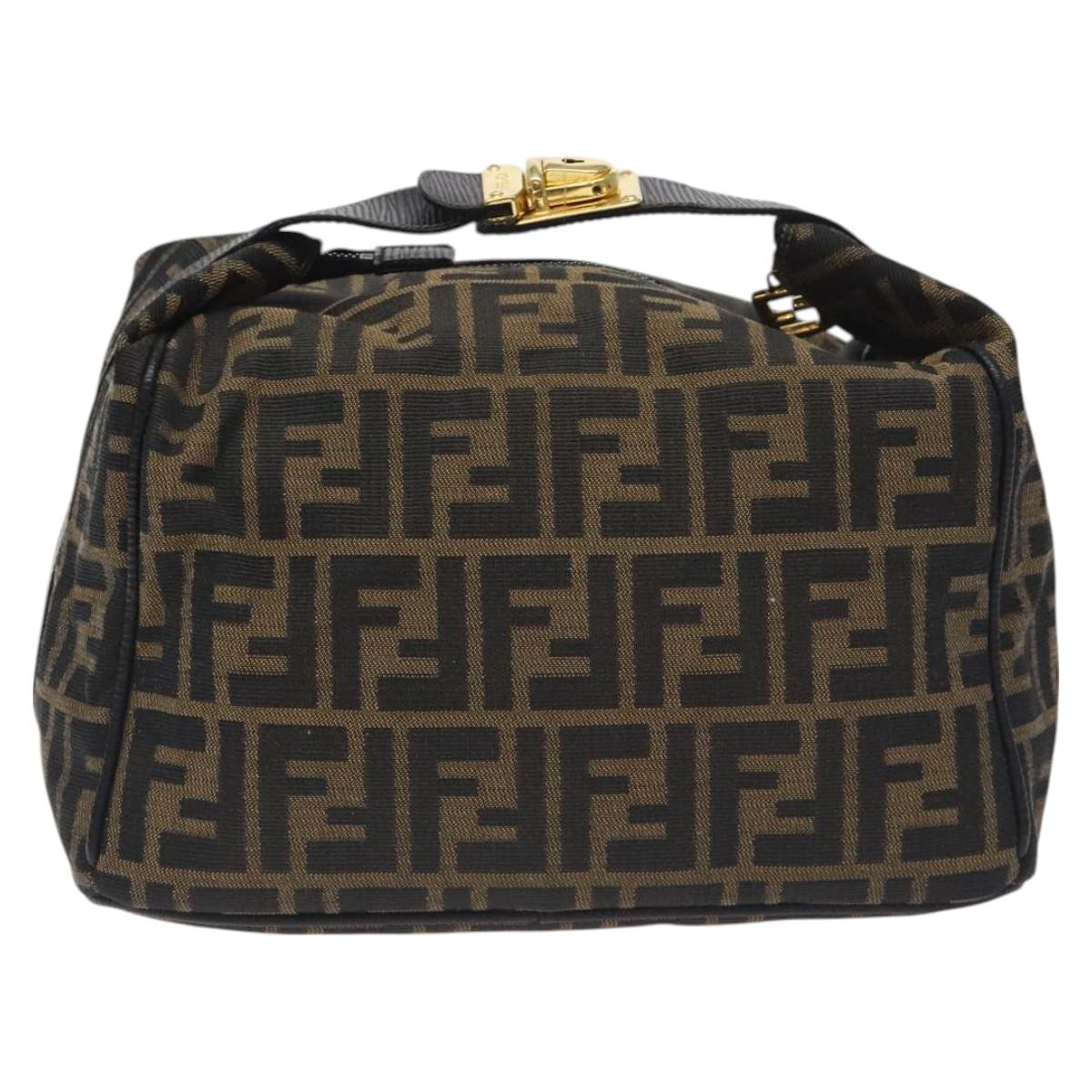 Fendi Zucca Canvas Vanity Pouch