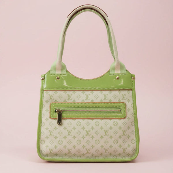 Louis Vuitton Monogram Mini Sac Catline Bag Green