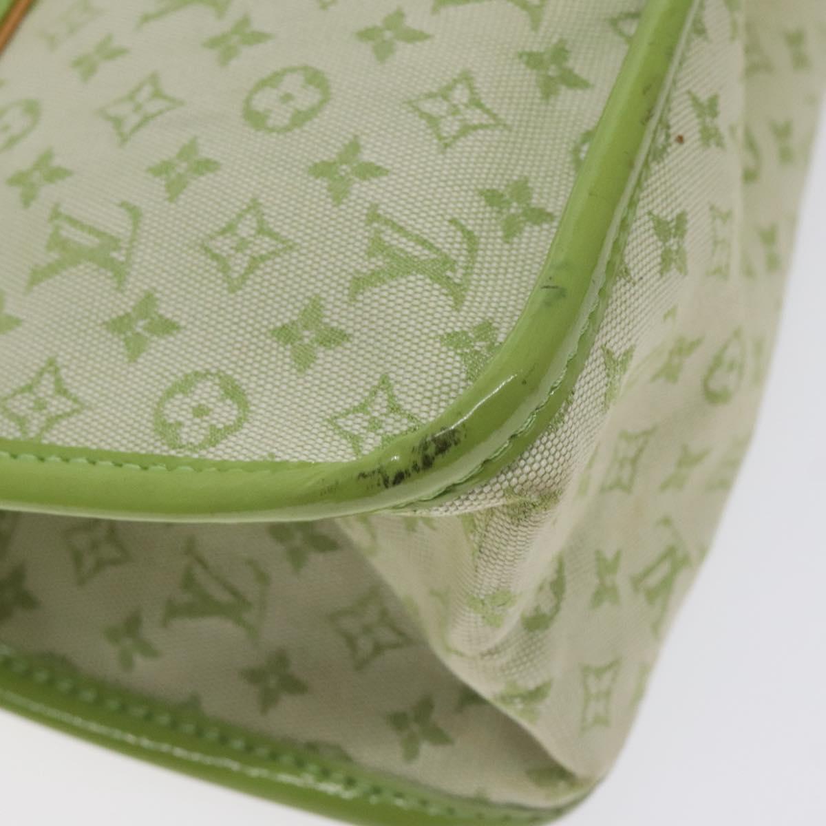 Louis Vuitton Monogram Mini Sac Catline Bag Green