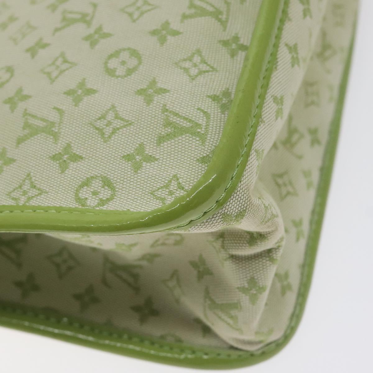 Louis Vuitton Monogram Mini Sac Catline Bag Green