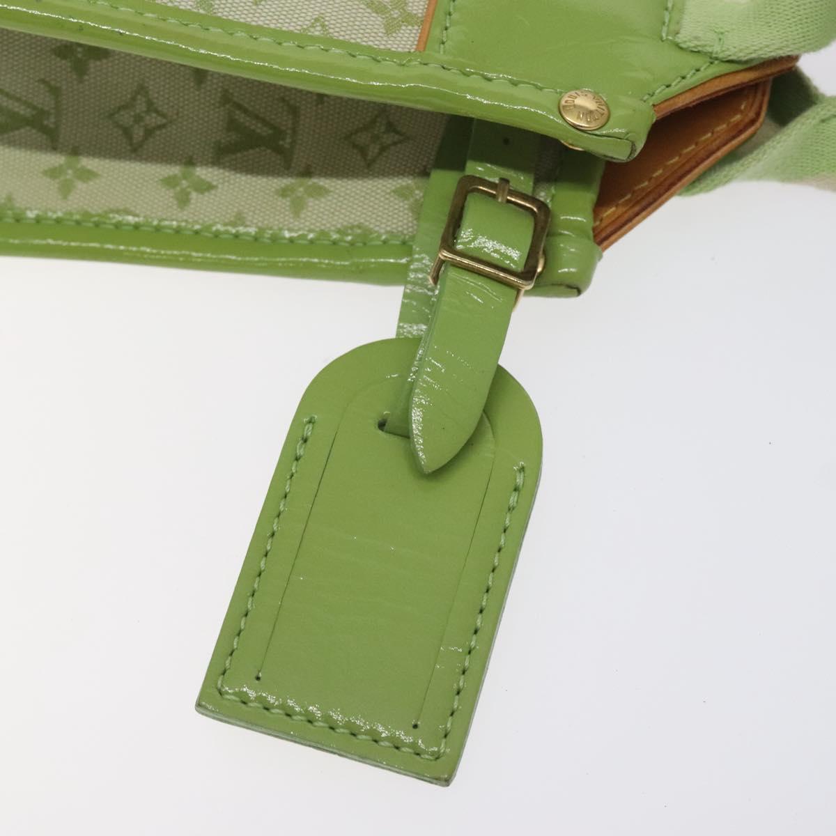 Louis Vuitton Monogram Mini Sac Catline Bag Green