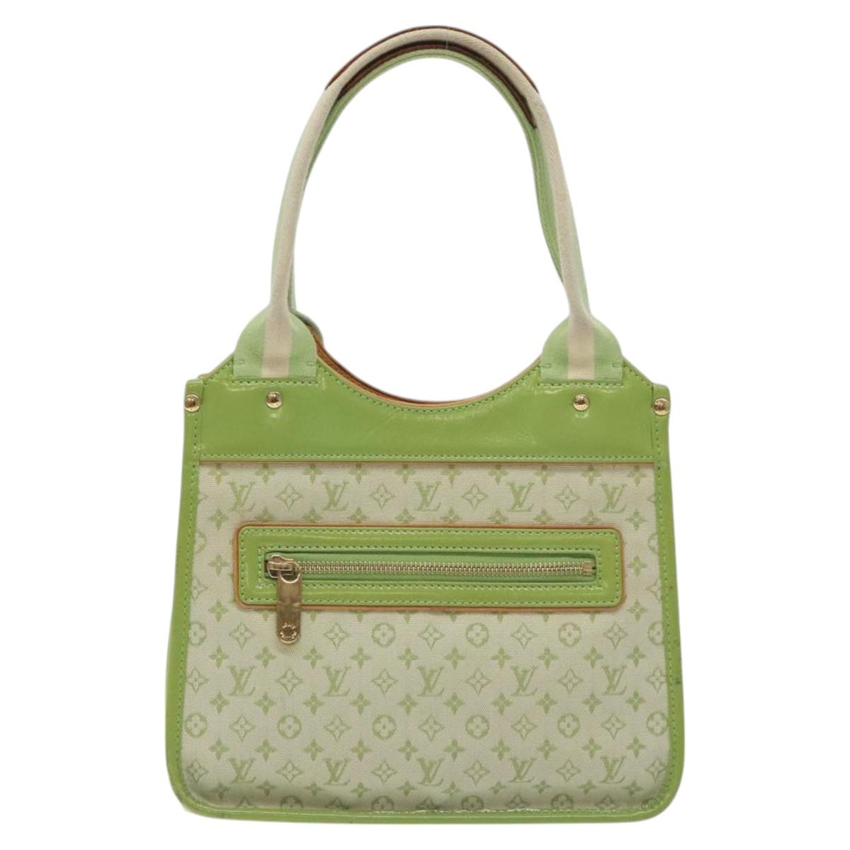 Louis Vuitton Monogram Mini Sac Catline Bag Green