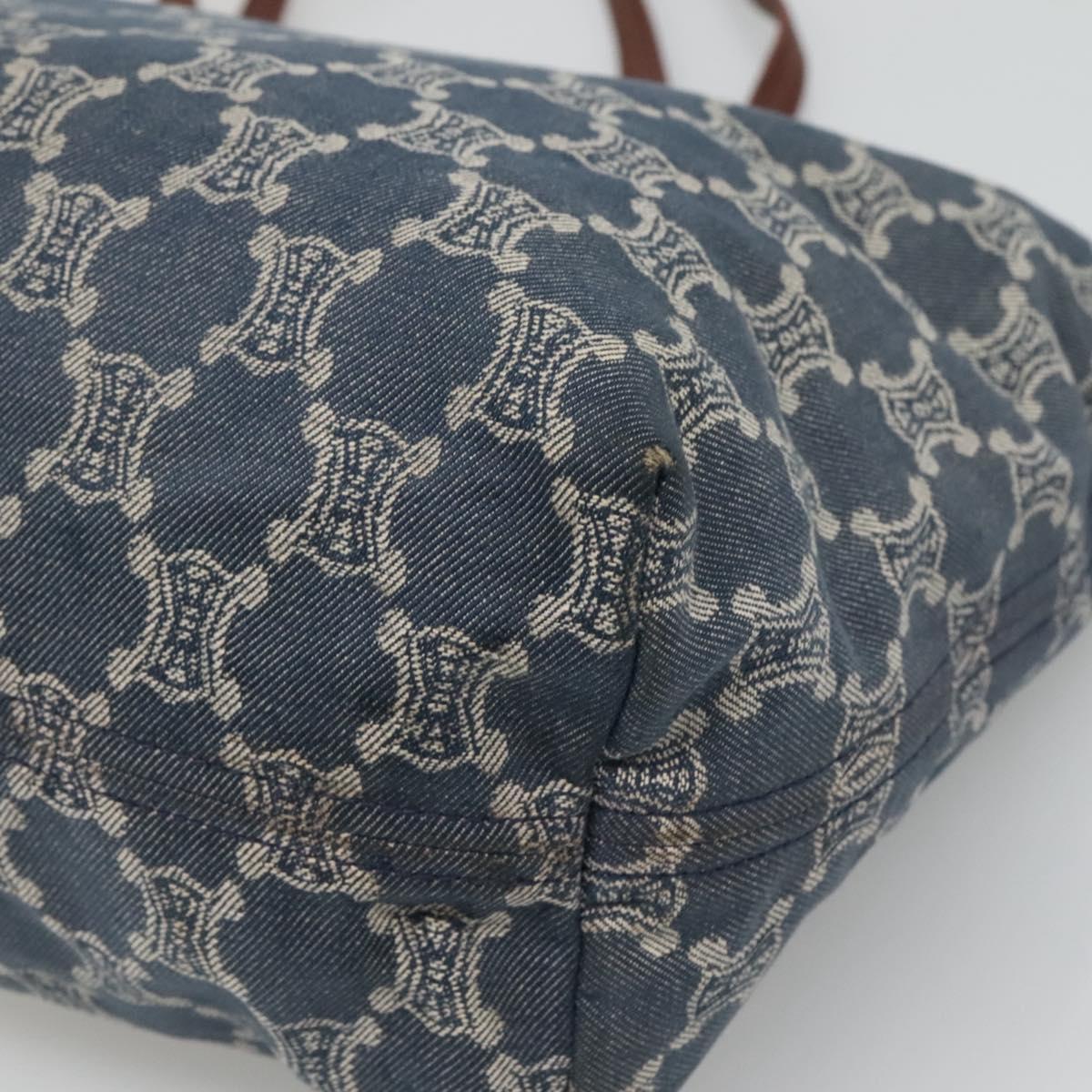 Celine Paris Macadam Denim Tote