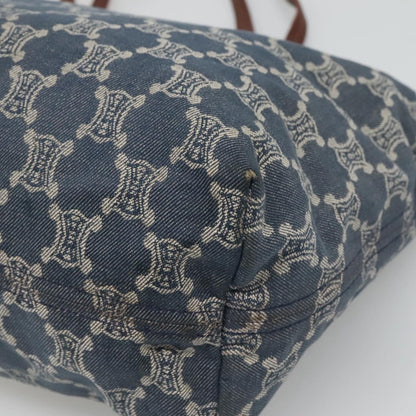 Celine Paris Macadam Denim Tote