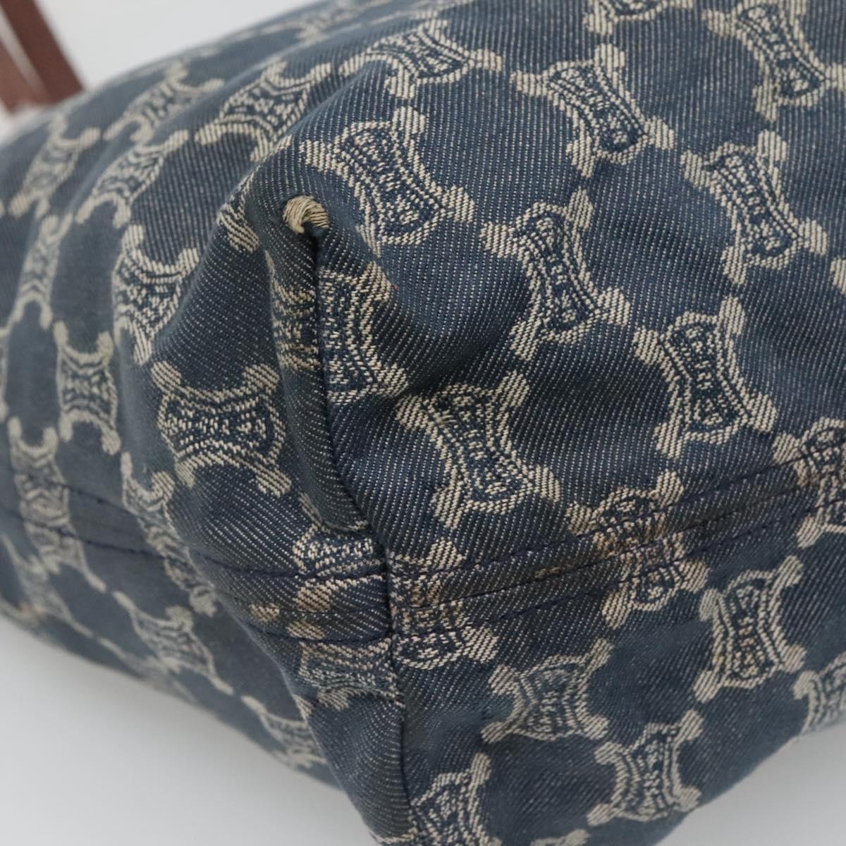 Celine Paris Macadam Denim Tote