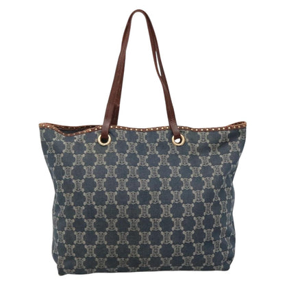 Celine Paris Macadam Denim Tote
