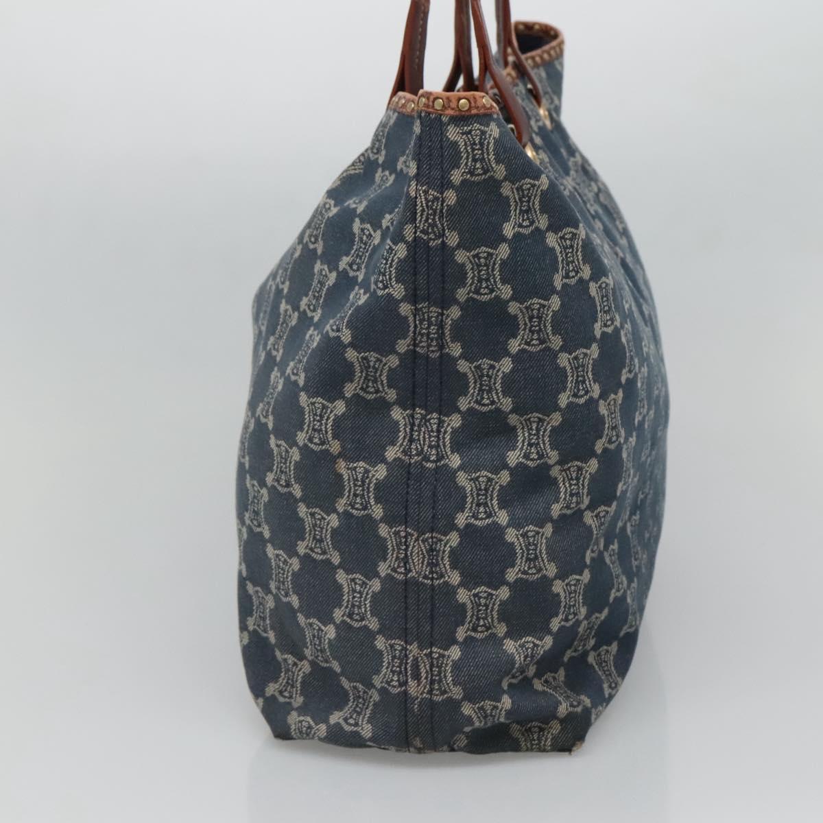 Celine Paris Macadam Denim Tote