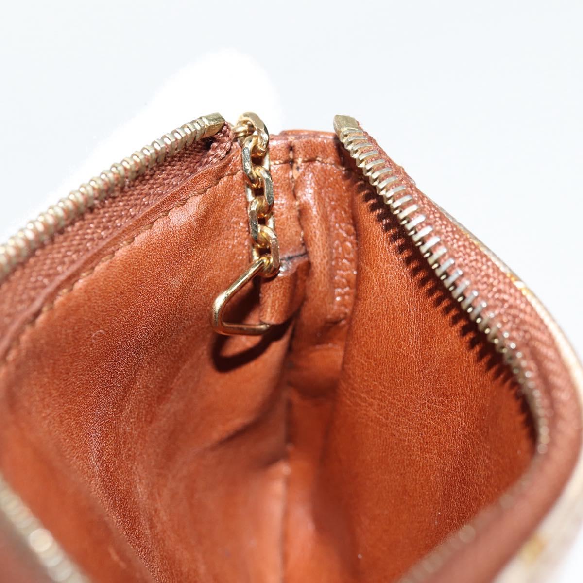 Louis Vuitton Monogram Charm Pochette Cles Coin Purse White