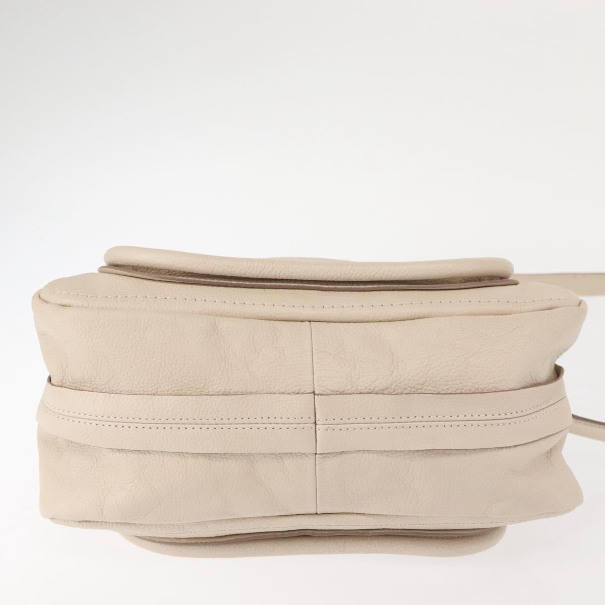 Chloe Paraty Cream Handbag With Shoulder Strap