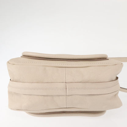Chloe Paraty Cream Handbag With Shoulder Strap