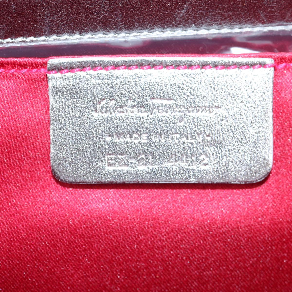 Salvatore Ferragamo Gancini Hand Bag Rattan Gold Auth 137497SAV (Copy)