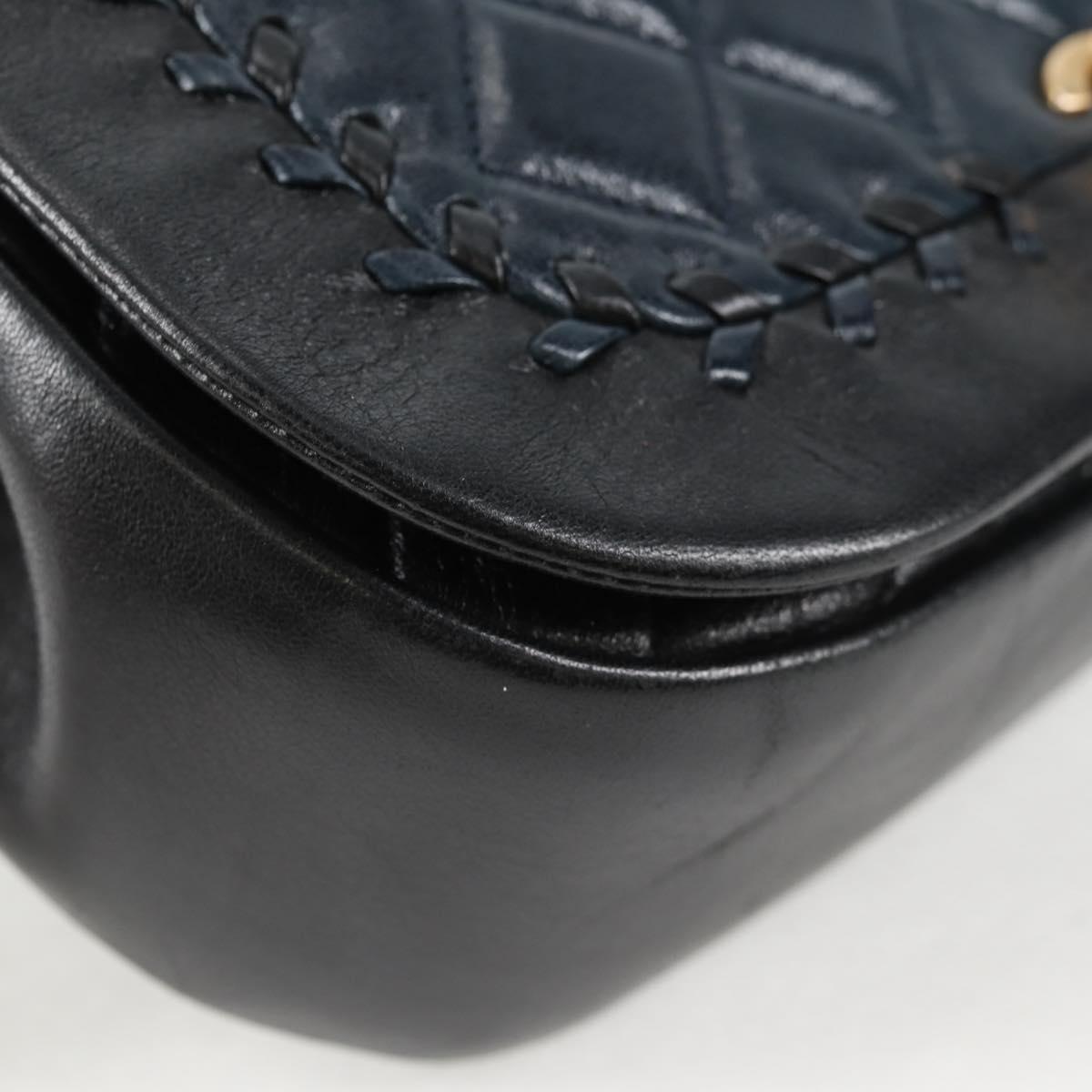 Chanel Matelasse Chain Navy