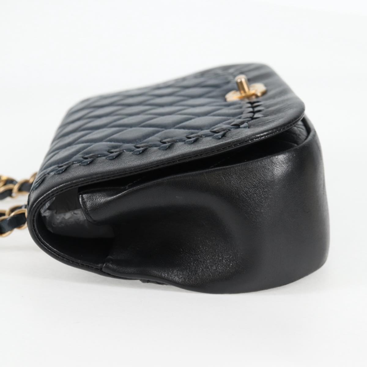 Chanel Matelasse Chain Navy