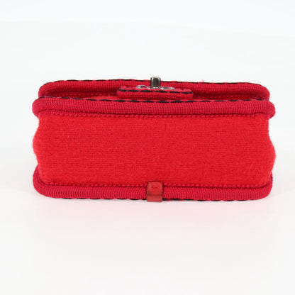 Chanel Matelasse Chain Wool Red
