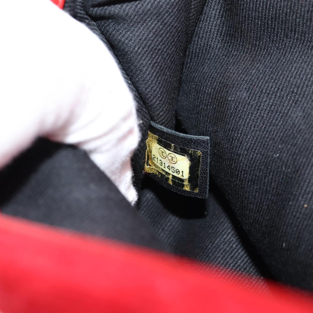 Chanel Matelasse Chain Wool Red