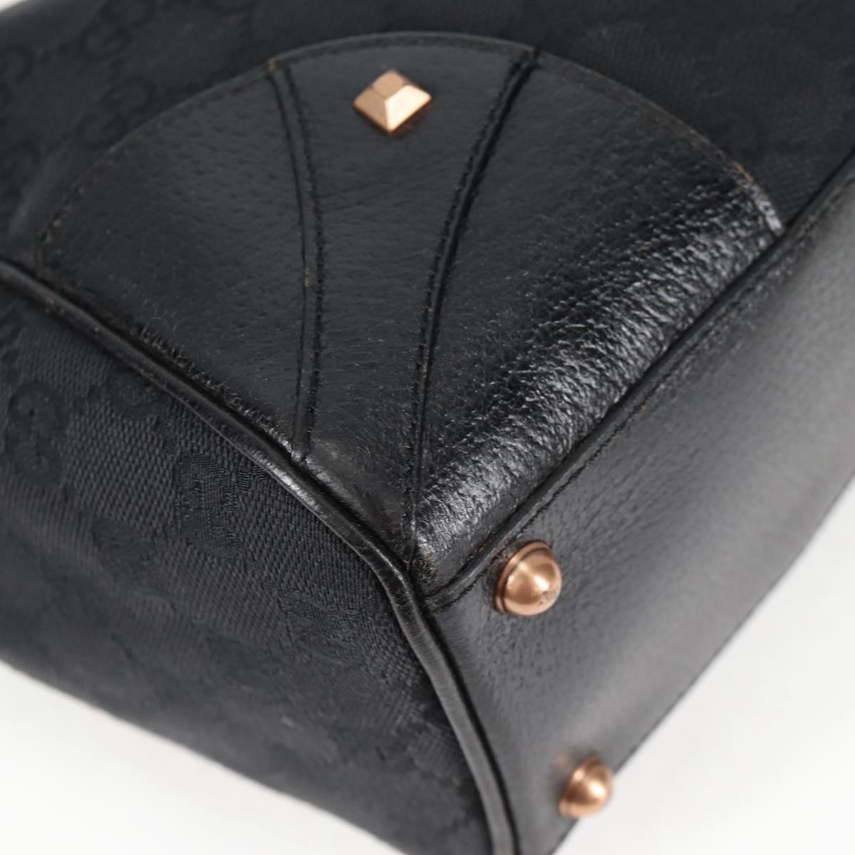 Gucci GG Canvas Bardot Black