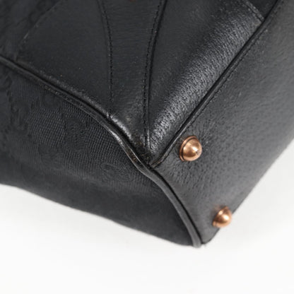 Gucci GG Canvas Bardot Black