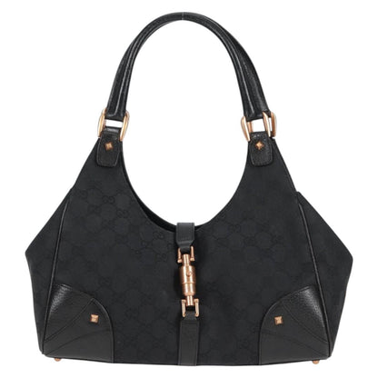 Gucci GG Canvas Bardot Black