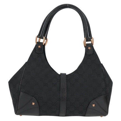 Gucci GG Canvas Bardot Black